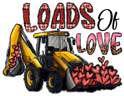 DTF Designs - Loads of Love