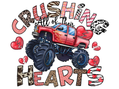 DTF Designs - Crushing Hearts